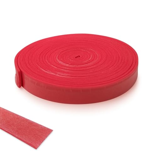 Zevmi Randdämmstreifen für Ausgleichsmasse Selbstklebend: 50 mm x 5 mm x 20 m Dehnfugenband Estrich Randstreifen Randdämmstreifen Selbstklebend für Ausgleichsmasse (Rosa) von Zevmi