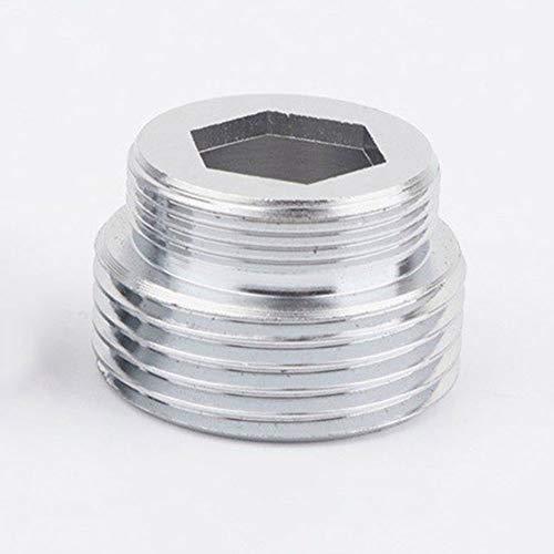 Edelstahl-Wasserhahn-Adapter-Kit 3/4 Zoll Innengewinde M22-Verbindungsstück For Wasserhahn Armaturen Hahn Adapter Hahn Adapter Gartenbewässerung Fittings(M22-M 3/4 INCH) von Zewool