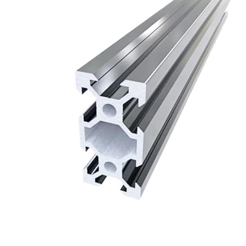 V SLOT 2040 Silber Länge 200-2000mm V Typ Eloxierte Linearschine für 3D Drucker Prusa Ender, CR-3, AM-8,Aluminiumprofil ideal für den Bau von Hobby-CNC-Maschinen, Laserplottern (1800mm) von Zewool