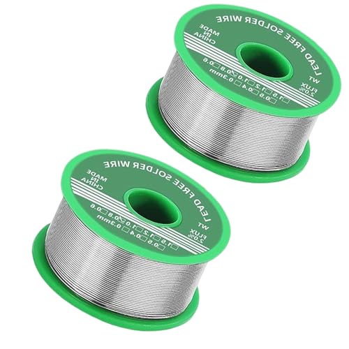 2 Stück Lötzinn, Lötdraht 0.8mm 20g, 2 Stück, Für Reparaturen Elektronischer Geräte, Lötarbeiten An Kabeln Und Spielzeug, Hochwertiges Material, Reparatur Von Haushaltsgeräte von ZexJpr