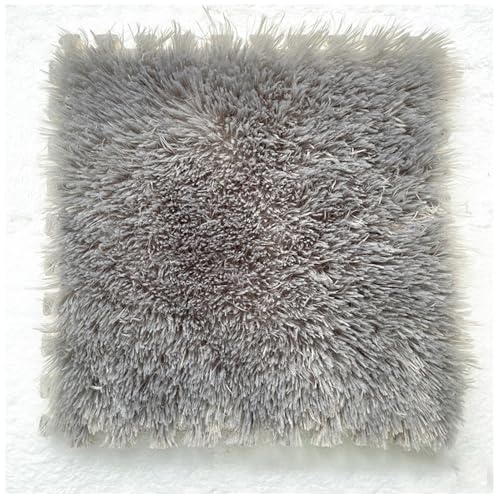 Zeyeo 24 Stück Ineinander Greifende Plüsch-Teppichfliesen, Bodenmatten Aus Eva-Schaum, 30,5 X 30,5 cm, 1 cm Dick, Für Das Klassenzimmer(Gray) von Zeyeo