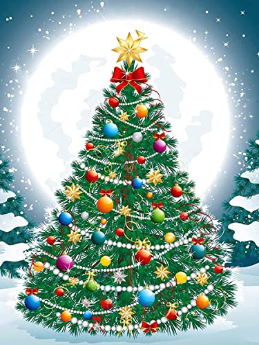 Zeyevan Diamond Painting Weihnachtsbaum, 5D DIY Diamant Painting Weihnachten Kit, Diamant Malerei Strass Kristallmalerei Kreuzstich 30x40 cm Zeyevan Diamond Painting Weihnachtsbaum, 5D DIY Diamant Painting Weihnachten Kit, Diamant Malerei Strass Kristallmalerei Kreuzstich 30x40 cm von Zeyevan