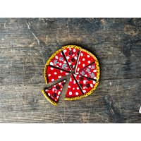 Keramik Pizza Magnete von ZeynepJudHandcraft