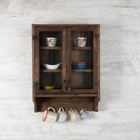 Holzdraht, Mehrzweck-Rustikaler Kleiderschrank, Küchendekor, Rustikales Regal, Vintage-Bauernhaus-Holzregal, Rustikale Wandregale, Dekor von ZeytinCraft