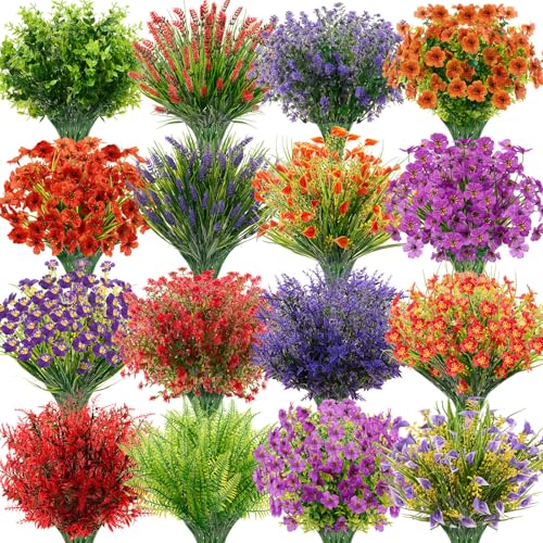 Zeyune Künstliche Gänseblümchen aus Kunststoff, für den Außenbereich, künstliche Gänseblümchen, Kunstpflanze, Grünstrauch, UV-beständig, für Garten, Pflanzgefäß, Innen- und Außenbereich, 64 Stück Zeyune Künstliche Gänseblümchen aus Kunststoff, für den Außenbereich, künstliche Gänseblümchen, Kunstpflanze, Grünstrauch, UV-beständig, für Garten, Pflanzgefäß, Innen- und Außenbereich, 64 Stück von Zeyune