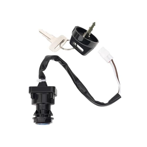 Motorrad Elektrische Türschloss Stecker Zündschlüssel Schalter Passt for P360 KVF360A KVF360C 400 KVF400D von ZfOvvRe