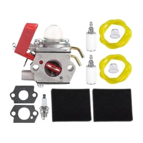 ZfOvvRe C1U-H39A Trimmer-Vergaser-Kit Passend for C1U-H41 PLT3400 PBC3600 Rasenmäher UP00608A UP00608 UP00021 Gebläse von ZfOvvRe