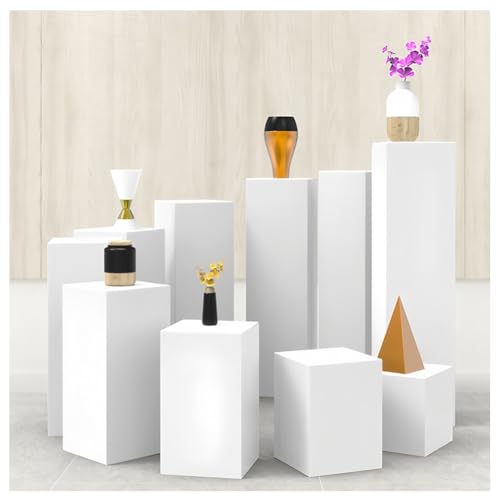 Zfmnoyev Würfelförmiger Präsentationsständer Für Brautmodengeschäfte, Plattformständer Für Party- Und Eventdekoration, 1 Quadratischer Sockelständer, Für Boutiquen, Hochzeiten(30x30x110cm/12x12x43in) Zfmnoyev Würfelförmiger Präsentationsständer Für Brautmodengeschäfte, Plattformständer Für Party- Und Eventdekoration, 1 Quadratischer Sockelständer, Für Boutiquen, Hochzeiten(30x30x110cm/12x12x43in) von Zfmnoyev