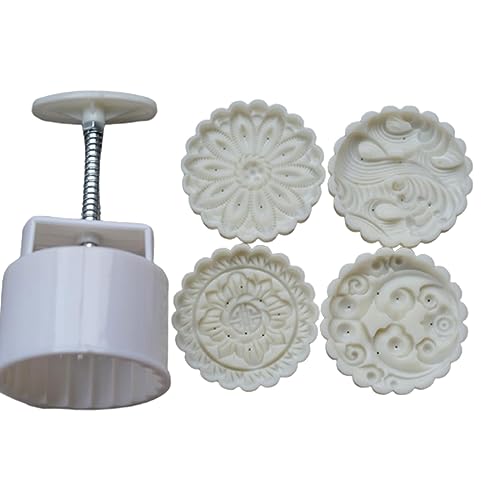 Moon Cake Supply Traditionelle Kuchen-Handdruckform für Mittherbst-Festivals, Heim-Backwerkzeug, 200 g Moon Cake Supply Traditionelle Kuchen-Handdruckform für Mittherbst-Festivals, Heim-Backwerkzeug, 200 g von Zgehnao