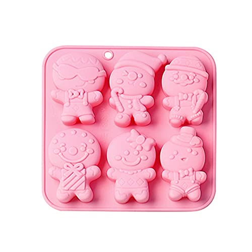 Silikon Fondant Formen Schokolade Formen Backformen Für Kreative Lebkuchen Mann Geformt Backen Gadgets Kuchen Backen Zubehör von Zgehnao