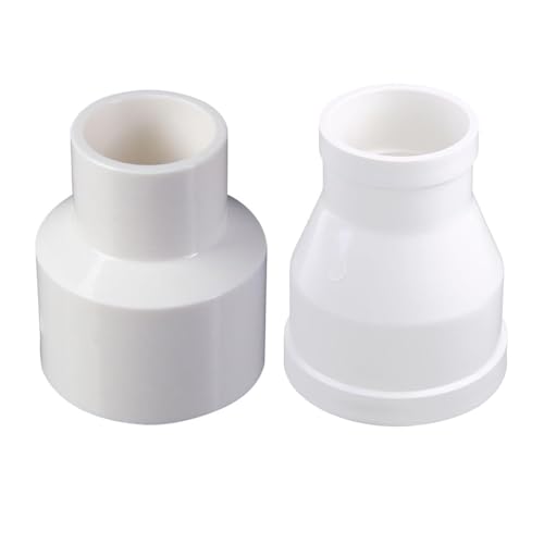 Zgehnao Vakuum Aufsatzadapter Für Zyklon Staubsammler Vakuumschlauch Adapter Schlauchanschluss Reduzierstück 50 Mm Bis 32/40/63/75 Mm von Zgehnao