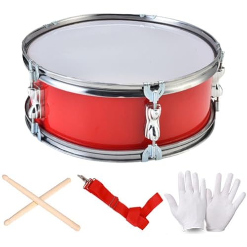 Zghhc 13-Zoll-snaredrum-Set Verstellbarem Riemen – Percussion-marschtrommel Trommelstöcken Zum Erlernen Und Aufführen Von Musik von Zghhc