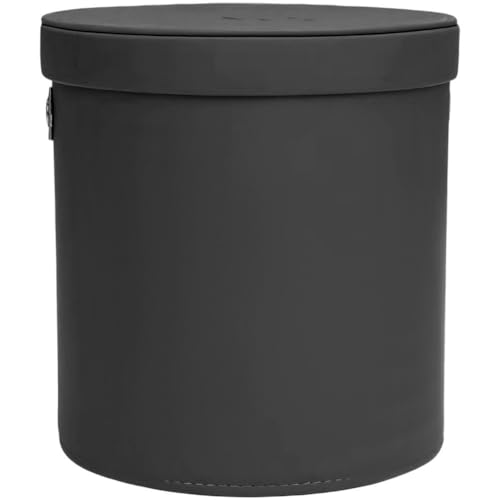 Zghhc Auto-mülleimer Deckel, Auto-Leder-mülleimer, Müll-Organizer, Mini-mülleimer-Aufbewahrungstasche, Multifunktions-mülleimer Für Auto-SUV von Zghhc