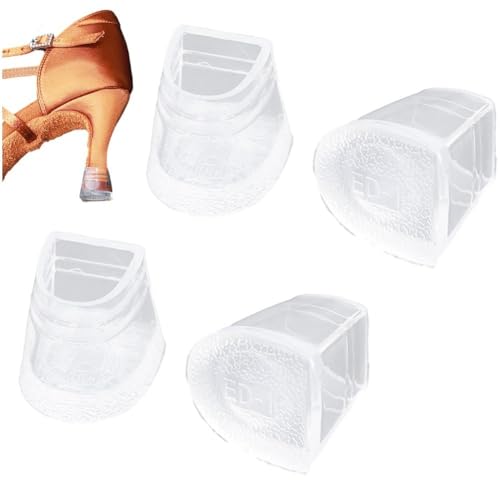 Zghhc High Heel Covers Anti-rutsch Latin Stiletto Dancing Covers High Heel Silikon Protektoren Schuhpflegeset von Zghhc