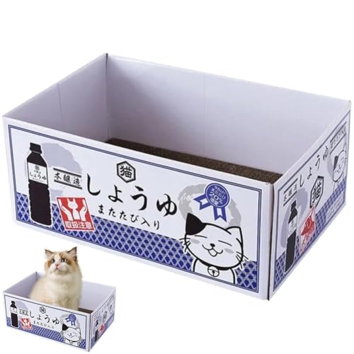Zghhc Kratzbrett Für Katzen, 1 Stück, Katzenhaus Aus Pappe Kratzpads, Katzenbox, Katzenbett Für Den Innenbereich, Versteck Für Katzen, Kaninchen, Hasen, Kleine Tiere von Zghhc