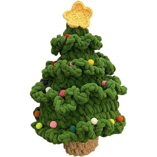 Zghhc Mini-weihnachtsbäume, Weihnachtsdekoration, Künstlicher Weihnachtsbaumschmuck, Handgefertigter Gehäkelter Weihnachtsbaumschmuck Für Weihnachtsdekorationen von Zghhc
