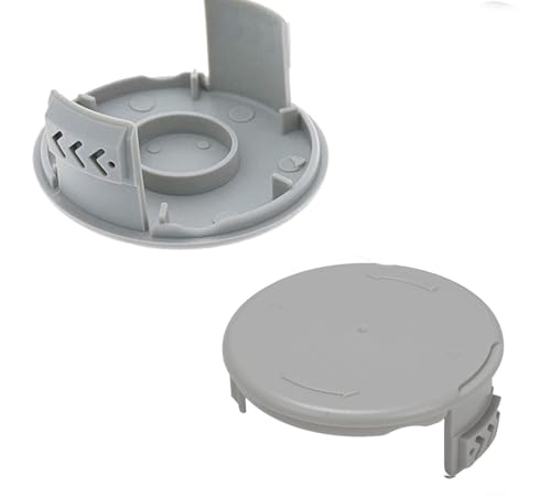 2 Stück RAC124 1,6 mm Trimmer-Spulenkappen, kompatibel mit Ryobi ONE+ 18 V 24 V 40 V 0LT1825 0LT1825M 0LT1830H 0LT1831 0LT1831H 0LT18315 0LT1832 RLT2925 Trimmer von Zguziji