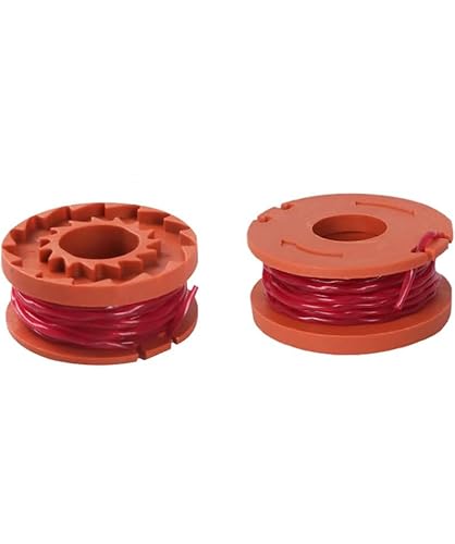 2 Stück Rasentrimmer-Spulenschnur,Ersatzfaden Spulen,Ersatzspulen für Rasentrimmer,Kompatibel mit Worx Rasentrimmer,ersetzen Sie CGT183A CGT18LA1 WG180 WG150 WG152 WG153 WG163 WA0010 2 Stück Rasentrimmer-Spulenschnur,Ersatzfaden Spulen,Ersatzspulen für Rasentrimmer,Kompatibel mit Worx Rasentrimmer,ersetzen Sie CGT183A CGT18LA1 WG180 WG150 WG152 WG153 WG163 WA0010 von Zguziji