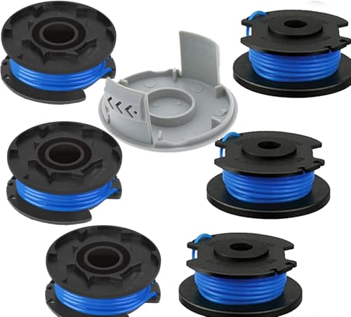 Rasentrimmerschnur, Ersatzspule, 1 Spulenabdeckung, kompatibel mit Ryobi 18 V 24 V 40 V 0LT1825 0LT1830H 0LT1831 0LT1832 RLT2925 schnurlosen Rasentrimmern und Rasentrimmern Rasentrimmerschnur, Ersatzspule, 1 Spulenabdeckung, kompatibel mit Ryobi 18 V 24 V 40 V 0LT1825 0LT1830H 0LT1831 0LT1832 RLT2925 schnurlosen Rasentrimmern und Rasentrimmern von Zguziji