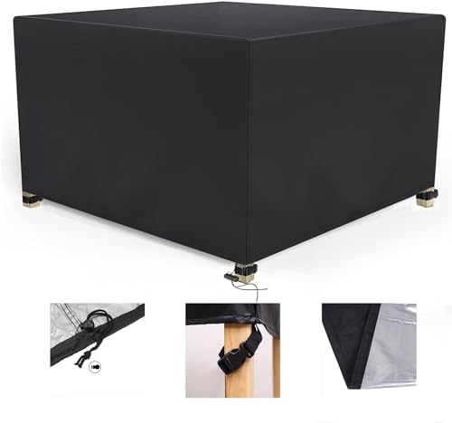 Zhadongli Art Abdeckung Gartenmöbel Wasserdicht 40x40x40cm Schutzhülle Gartenmöbel, Gartenmöbel Abdeckung für Sofa, Gartentische Terrassenmöbel 420D Oxford Abdeckhaube Gartenmöbel Abdeckplane von Zhadongli Art