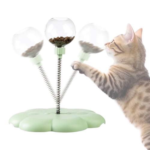 Zhadyu Futterpuzzle Für Katzen,Interaktiver Katzenfütterung Trainer - Indoor Kätzchen Ball Spielzeug | Für Indoor Outdoor Bewegung Langeweile Entlastung Stimulation Zhadyu Futterpuzzle Für Katzen,Interaktiver Katzenfütterung Trainer - Indoor Kätzchen Ball Spielzeug | Für Indoor Outdoor Bewegung Langeweile Entlastung Stimulation von Zhadyu