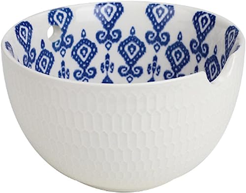 Keramik-Garnschale, mit Löchern, tragbare Garnaufbewahrungsschale, handgefertigter Garnhalter für Garnknäuel Keramik-Garnschale, mit Löchern, tragbare Garnaufbewahrungsschale, handgefertigter Garnhalter für Garnknäuel von ZhangJJJJJJJ