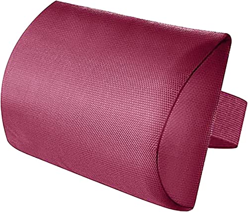 ZhangJJJJJJJ Kopfkissen für Liegestuhl, weich, abnehmbar, gepolstert, Kopfkissen, mit Gummiband, für Terrasse, Garten, Liegestuhl (rot) von ZhangJJJJJJJ