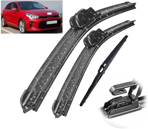 Scheibenwischer-Set für vorne und hinten, für Kia Rio 4 2017-2023 Scheibenwischer-Set für vorne und hinten, für Kia Rio 4 2017-2023 von ZhangJW