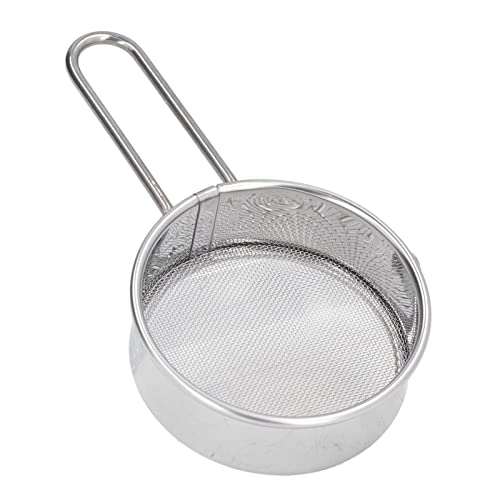 Mini Round Mehl Sieb Edelstahl Fein 40 Mesh Kleines Professionelles Mehlsieb für Heimbäckereien Kuchengeschäfte (Ein Mini -Mehl -Sieb) von Zhangpu
