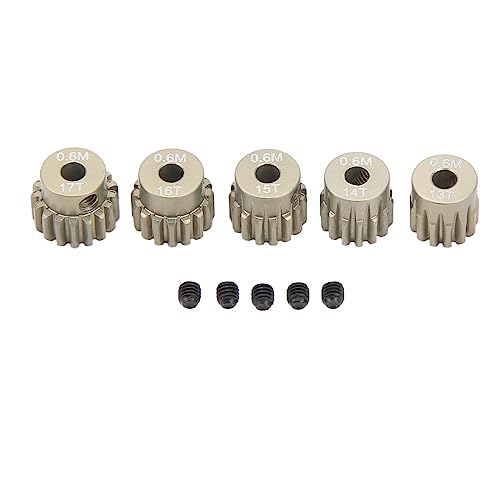 Zhangpu 0,6 M Ritzelgetriebe Aluminiumlegierung 3,175 Mm Loch 13T 14T 15T 16T 17T -Ritzelmotor für SCX10 1/8 1/10 Crawler von Zhangpu