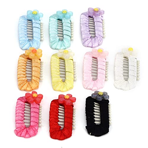 Zhangpu 10 Stücke Haustier Haarnadel Bunte Haustierpflegekopfschmuck Haarclip Haarzubehör für Haustierkatzen und Hunde Zhangpu 10 Stücke Haustier Haarnadel Bunte Haustierpflegekopfschmuck Haarclip Haarzubehör für Haustierkatzen und Hunde von Zhangpu