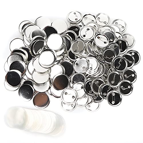 Zhangpu 100 Stück Leerer Pin -Kn opf 44 Mm/1,7in Runde Abzeichen Emblem -Medaillen -Teile Vorräte für DIY -Handicraf Zhangpu 100 Stück Leerer Pin -Kn opf 44 Mm/1,7in Runde Abzeichen Emblem -Medaillen -Teile Vorräte für DIY -Handicraf von Zhangpu