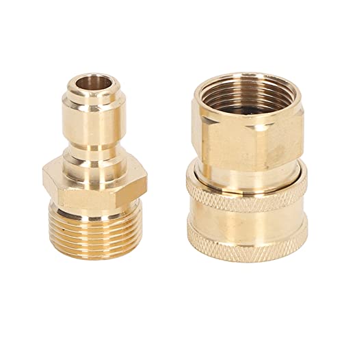 Zhangpu 5000psi Hochdruck -Waschmaschinenanschläge Waschmaschinenrohradapter Weibliche Männliche Stecker (M22X1.5mm männliche Gewindestopfen weibliche) von Zhangpu