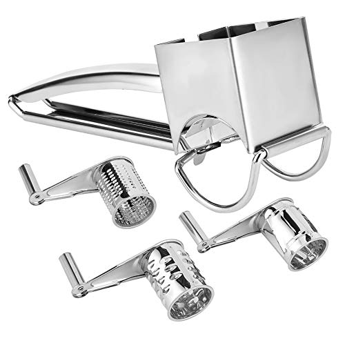 Zhangpu Edelstahl -Käse -Käse -Käse -Reifenhandwerkswerkzeug 3 Blades Handgekrümmte Rotatierbare Käseschneider -Shredder -Schneideschlepper Zhangpu Edelstahl -Käse -Käse -Käse -Reifenhandwerkswerkzeug 3 Blades Handgekrümmte Rotatierbare Käseschneider -Shredder -Schneideschlepper von Zhangpu