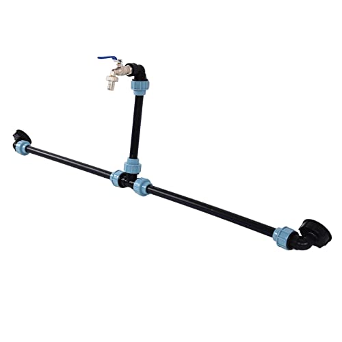 Zhangpu Ellenbogen IBC Adapter, Container Tank Schwanenhals Auslaufhahn Anschluss für IBC Tank, Fässer, (Zwei Fässer in Reihe, um den Preis zu erhöhen) von Zhangpu
