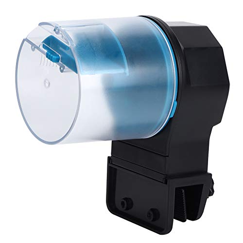Zhangpu Fisch Tank automatische Fütterung Aquarium Smart Timing Food Feeder Fisch Tank Fischfuttermaschine (Blau (Silikon)) von Zhangpu