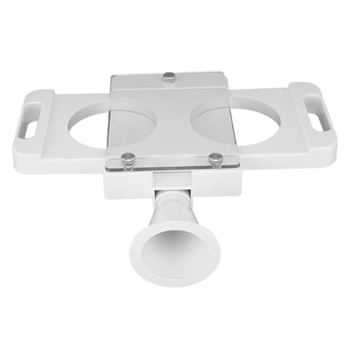 Zhangpu Hamburger Pressende Schimmelpilze Hamburger Maker 2 Löcher Hamburger Press Patty Maker für Wurstfüller Fleischmühle von Zhangpu