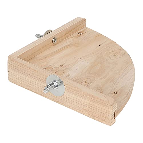 Zhangpu Holzkletterplattform, Rastständer Käfigzubehör für Papagei, Hamster, Chinchillas, Kleines Haustier Zhangpu Holzkletterplattform, Rastständer Käfigzubehör für Papagei, Hamster, Chinchillas, Kleines Haustier von Zhangpu