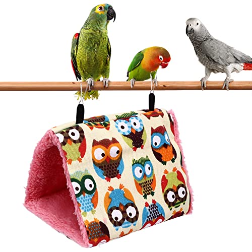 Zhangpu Pet Parrot Hängematte Vogelnest Dreieckiges Zelt Warmes Dreieck Vogelkäfig Nest von Zhangpu