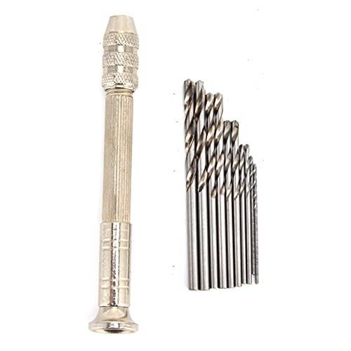 Zhangpu Pinspannungshandbohrer Mini Manual Bohrloch Puncher Genauige Walnussschnitze mit Drehbits für Holz Plastik Walnussbernperlen Zhangpu Pinspannungshandbohrer Mini Manual Bohrloch Puncher Genauige Walnussschnitze mit Drehbits für Holz Plastik Walnussbernperlen von Zhangpu