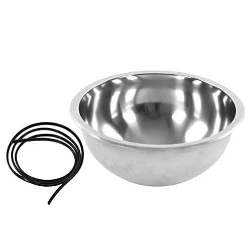 Zhangpu RV Einzelschale Waschbecken Runde 34cm Durchmesser Edelstahl Große Kapazität für Yacht Küche Zhangpu RV Einzelschale Waschbecken Runde 34cm Durchmesser Edelstahl Große Kapazität für Yacht Küche von Zhangpu