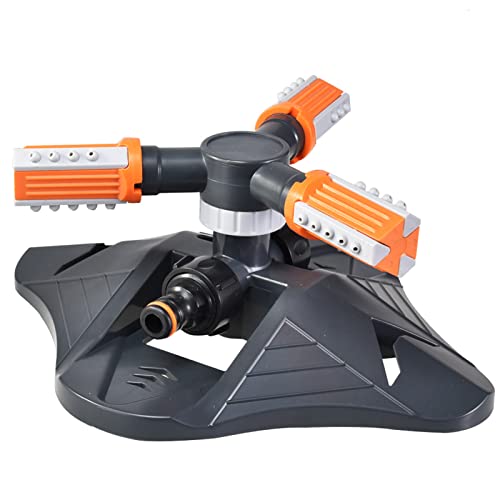 Zhangpu Rasensprinkler 3 Arm Düsen 360 ° Automatisch Rotierende Bewässerung Wasser Sprinkler für Gartengarten Zhangpu Rasensprinkler 3 Arm Düsen 360 ° Automatisch Rotierende Bewässerung Wasser Sprinkler für Gartengarten von Zhangpu
