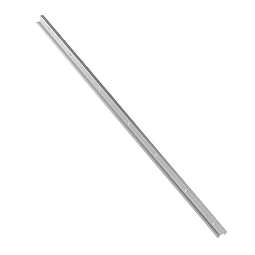 Zhangpu Schleife Platte Aluminiumlegierung T Slot Gehrungsspur Jig Nicht -Poröde Schleife Plattenleuchte Holzbearbeitungswerkzeug (1,22 Meter Rutschen mit Edelstahlschrauben, extra) von Zhangpu