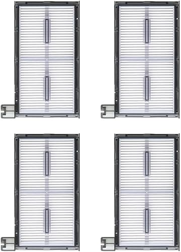 Zhanhai 2/4/6 Stück waschbare HEPA-Filter passend für Eufy X8 Pro Series X8 Pro SES Roboter-Staubsauger-Ersatzteile (4 Stück) von Zhanhai