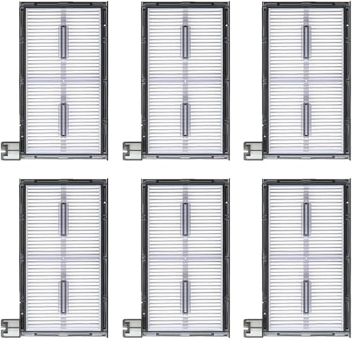 Zhanhai 2/4/6 Stück waschbare HEPA-Filter passend für Eufy X8 Pro Series X8 Pro SES Roboter-Staubsauger-Ersatzteile (6 Stück) von Zhanhai