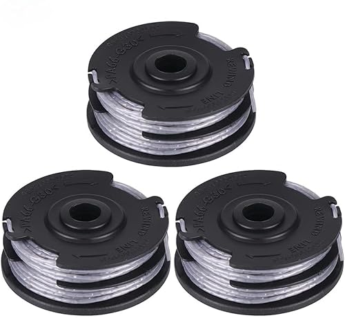 Zhanhai 3 x Spulenschnur, passend für Mountfield Freedom MT48Li Trimmer, austauschbares Zubehör Zhanhai 3 x Spulenschnur, passend für Mountfield Freedom MT48Li Trimmer, austauschbares Zubehör von Zhanhai