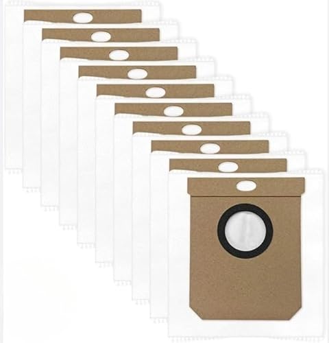 Zhanhai 4/10 Stück große Kapazität Staubbeutel passend für Conga 8490 Ultimate/Ultra Power Home Roboter-Staubsauger, Ersatzzubehör (10 Stück) von Zhanhai