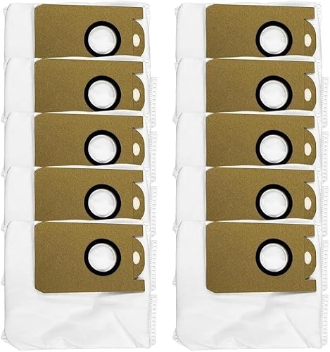 Zhanhai 4/10 Stück große Kapazität Staubbeutel passend für MEDION X20 SW+ MD 11415 für X21 SW+ / MD 11500 Ersatzzubehör (10 Stück) von Zhanhai