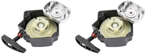 Zhanhai 66 mm Seilzugstarter, Start für 49 cc 52 cc Motorsense Whipper Snipper Trimmer, für verschiedene Motorsensen (2 Stück) von Zhanhai