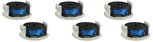 Zhanhai Rasentrimmer-Spule und Schnurabdeckung, passend für Ryobi RAC124 18 Volt + Razor OLT/RLT 1830 1831 Trimmer-Ersatzteile (6 Stück) von Zhanhai
